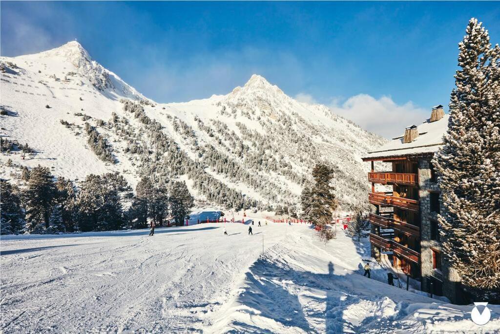 בור סן מוריס Big Tartiflat, Arc 1950, 2 Bed Ski-In Ski-Out מראה חיצוני תמונה
