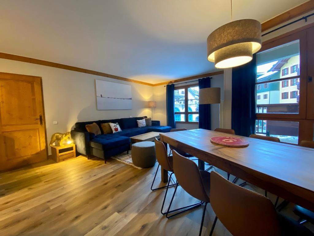 בור סן מוריס Big Tartiflat, Arc 1950, 2 Bed Ski-In Ski-Out מראה חיצוני תמונה