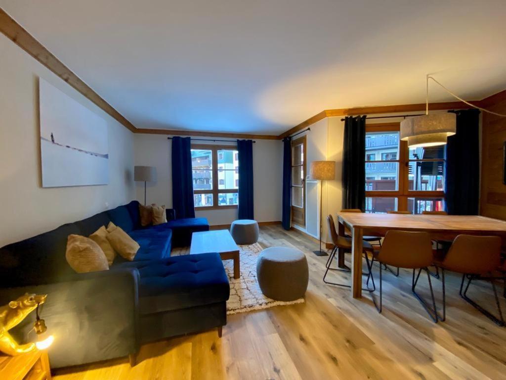 בור סן מוריס Big Tartiflat, Arc 1950, 2 Bed Ski-In Ski-Out מראה חיצוני תמונה